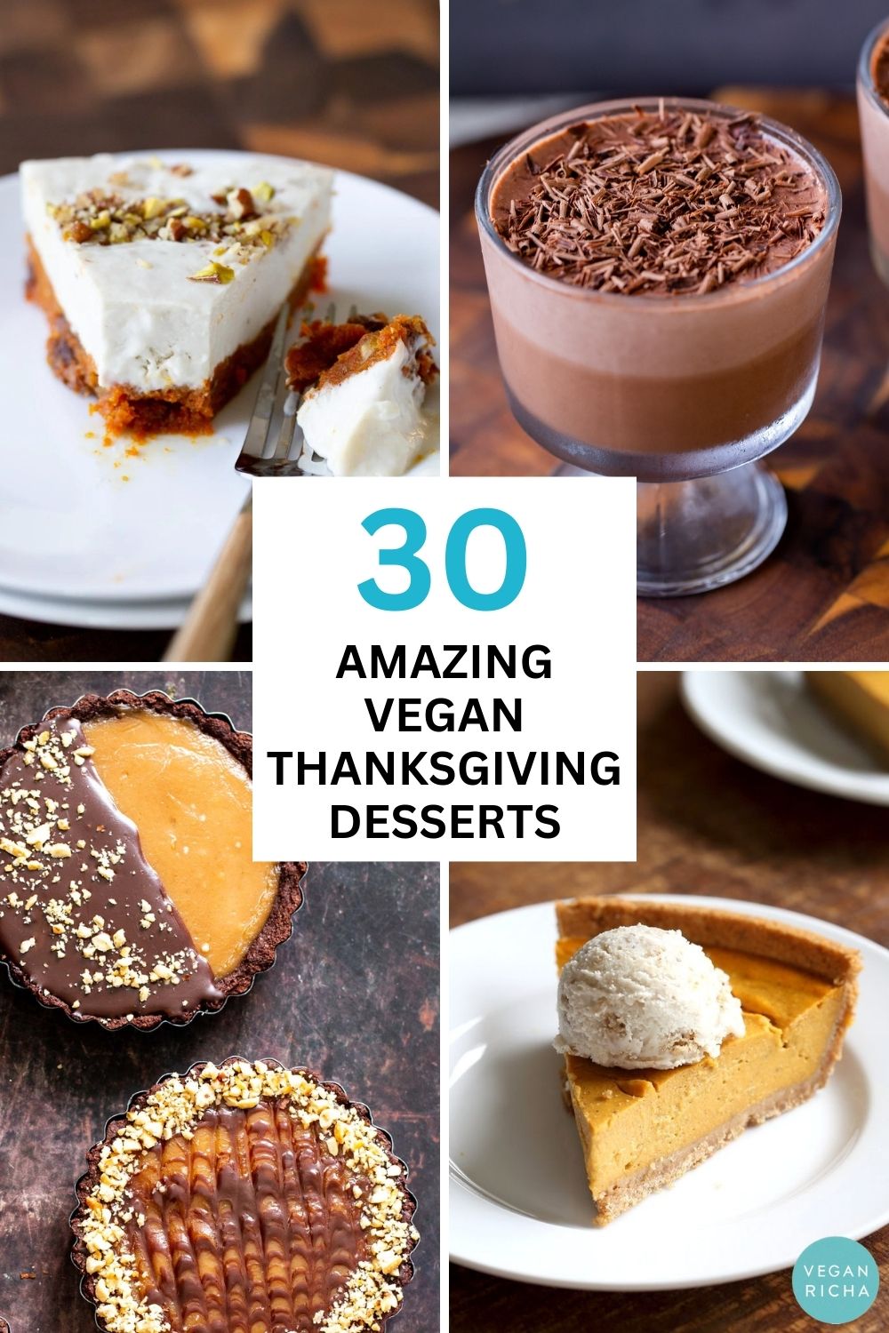 30 Vegan Thanksgiving Desserts