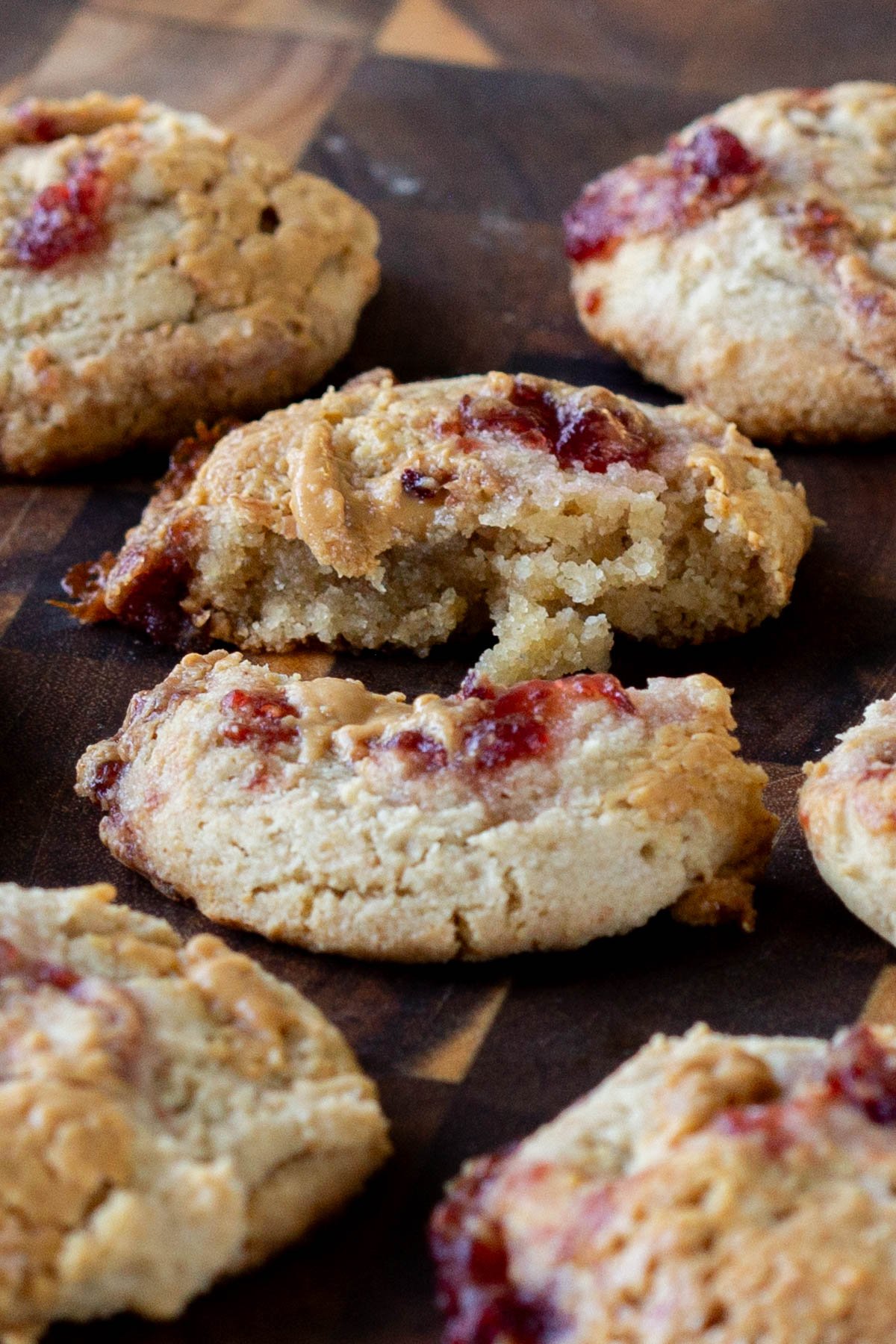 Gluten-Free PB&J Cookies (1 bowl, 30 minutes)