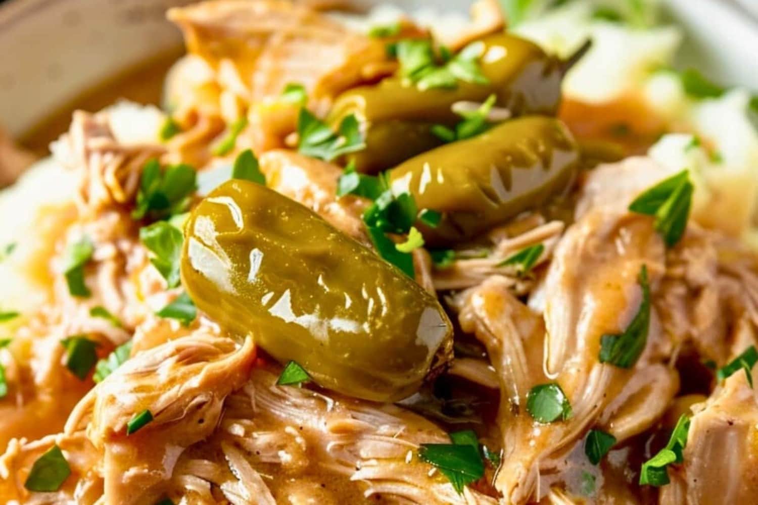 Crockpot Mississippi Chicken