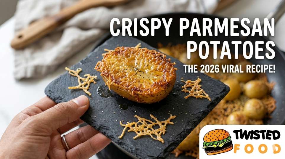 Crispy Parmesan Potatoes