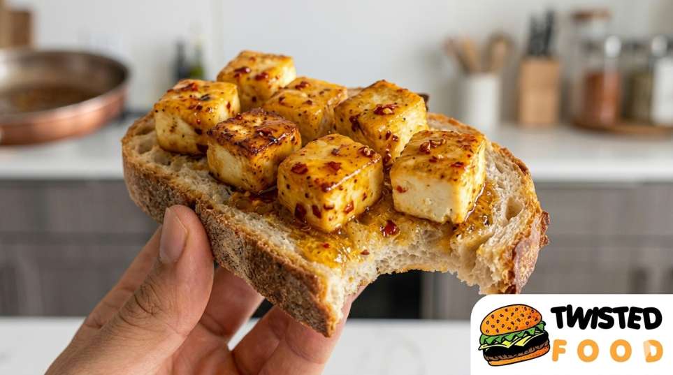 Hot Honey Paneer Toast