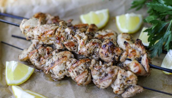 Greek Chicken Souvlaki