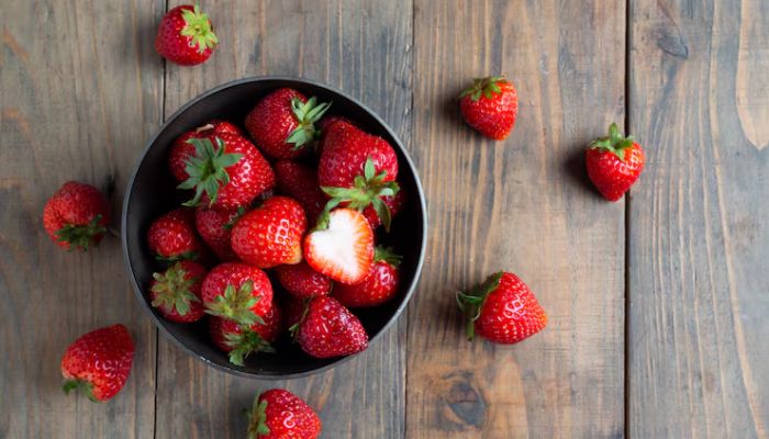 Strawberries are berries